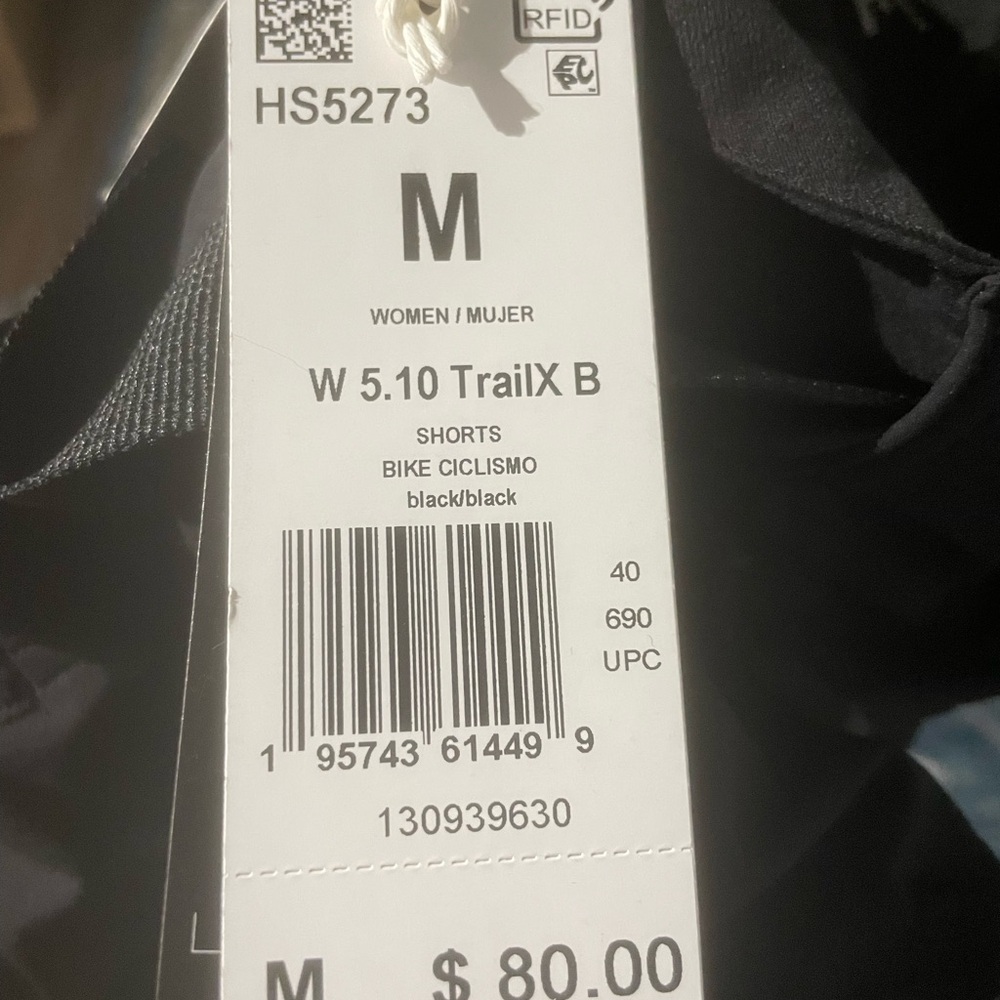 Adidas Black TrailX Bike Shorts